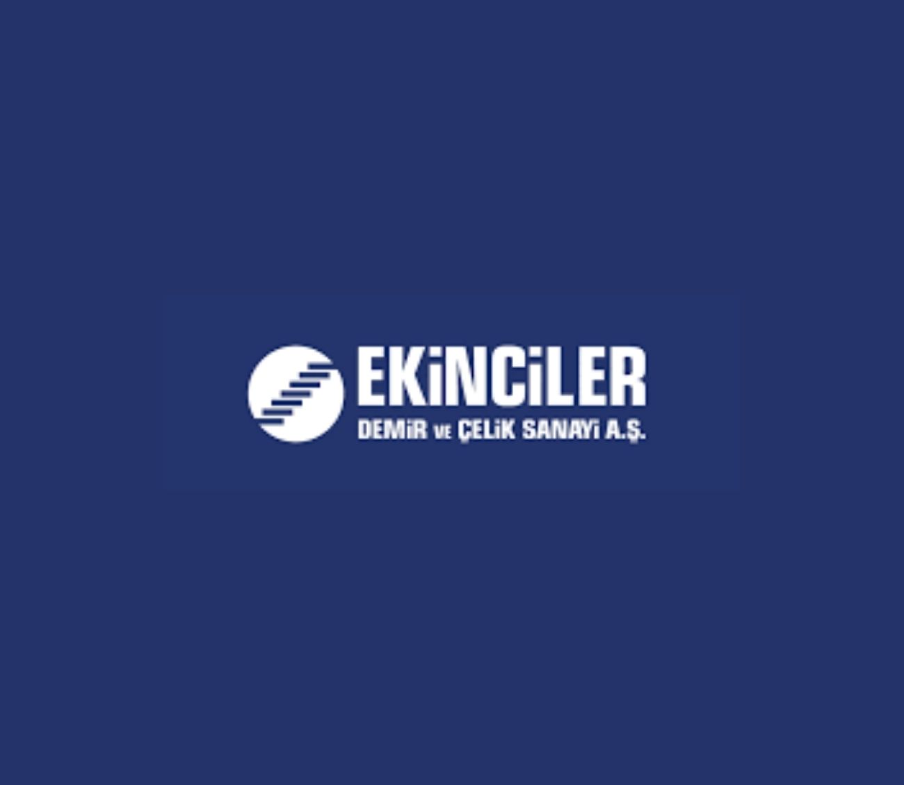 Ekinciler Demir ve Çelik Sanayi A.Ş. logosu
